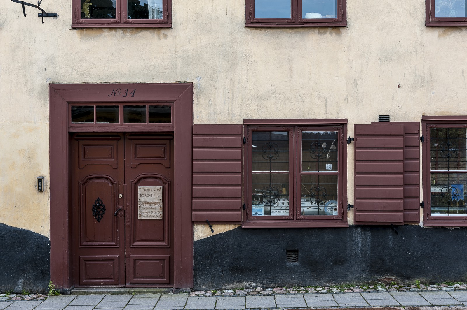 Façade du 18 ° siècle