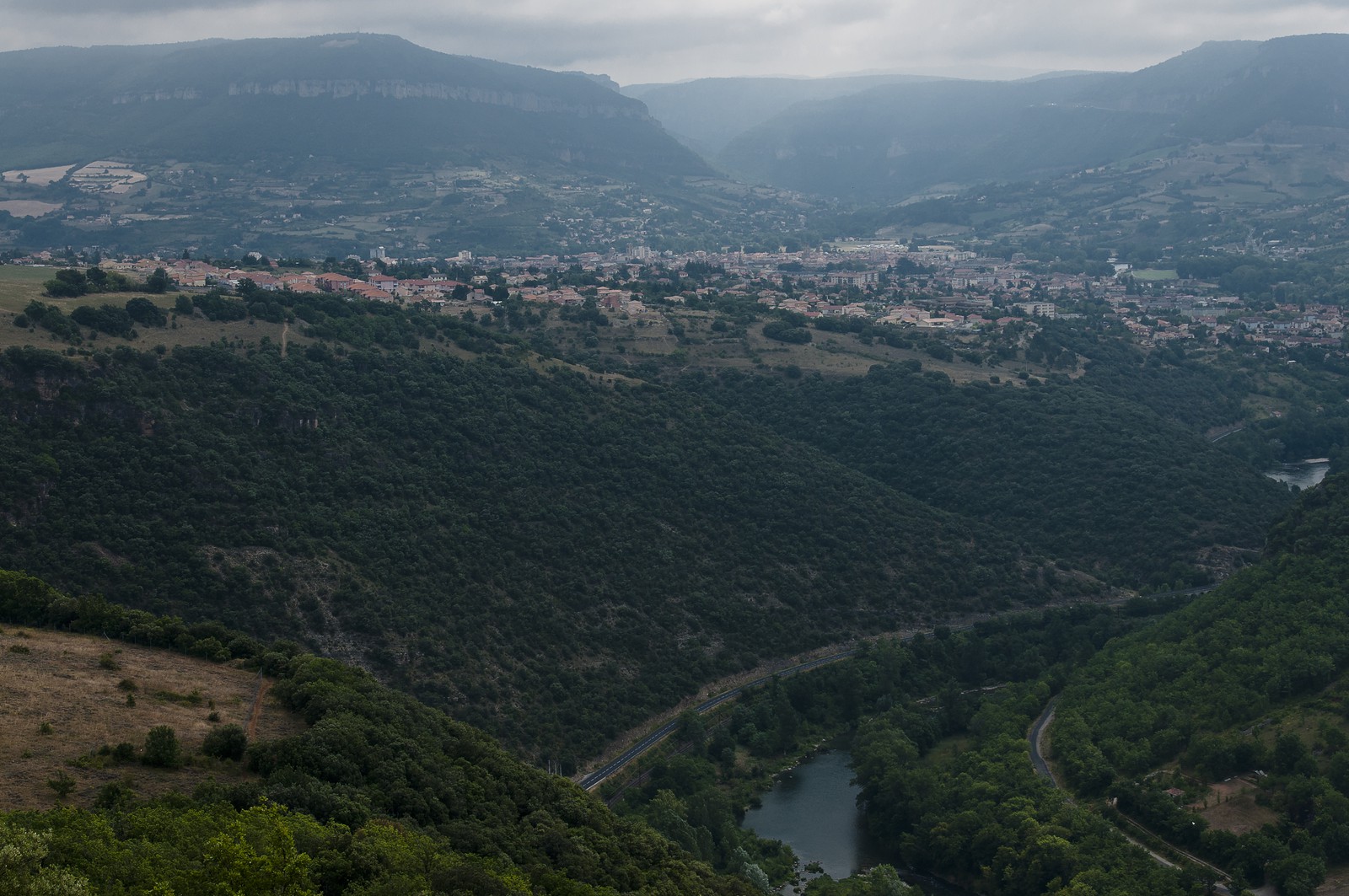 Vue de Millau